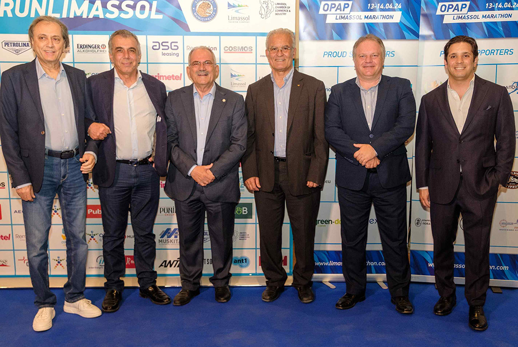 The OPAP Limassol Marathon ‘runs’ with the Power of Insurance of CNP ASFALISTIKI 